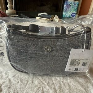 NWT Lululemon City Essentials Mini Shoulder Bag Glitter
